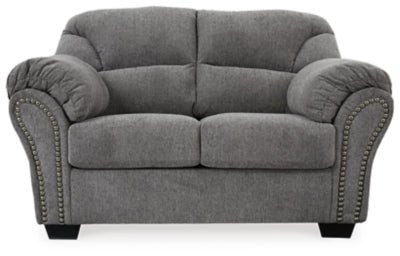 Allmaxx Loveseat - Dark Gray Stationary Loveseat modern furniture Contempo Furniture