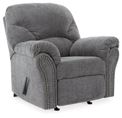 Allmaxx Recliner - Dark Gray Rocker Chair modern furniture Contempo Furniture