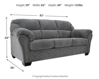 Allmaxx Sofa - Dark Gray Stationary Sofa modern furniture Contempo Furniture