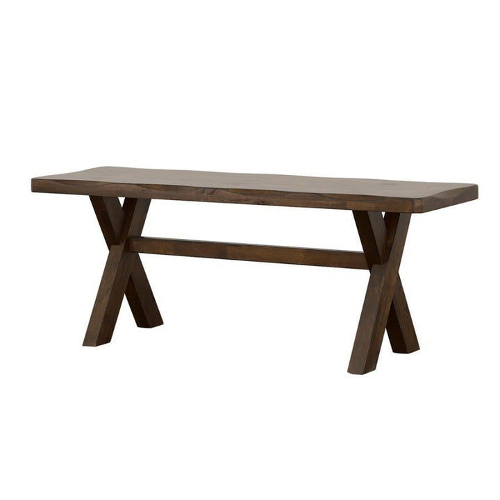 Alston - Wood Dining Bench - Knotty Nutmeg Dining Bench modern furniture Contempo Furniture