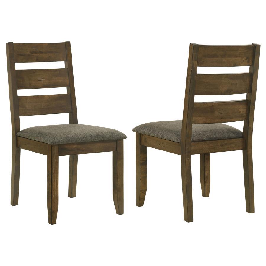 Alston - Wood Dining Side Chair (Set of 2) - Knotty Nutmeg Chair Set modern furniture Contempo Furniture