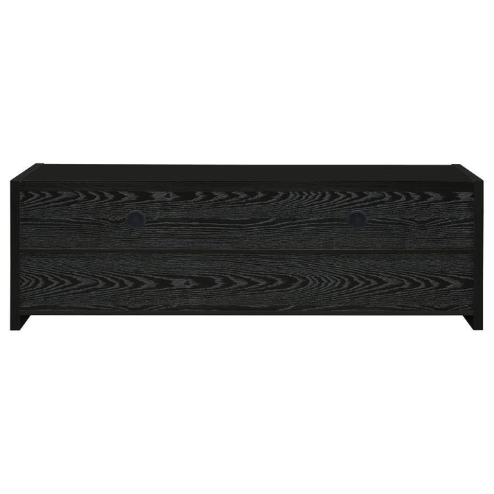 Alton - 3 - Drawer Engineered Wood TV Stand - Black Oak TV Stand modern furniture Contempo Furniture