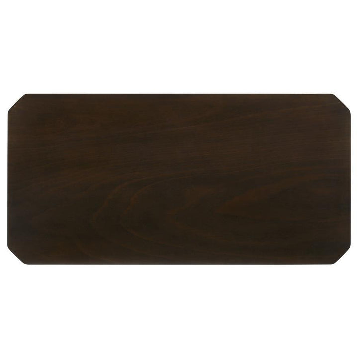 Amaro - 3 Piece Coffee And End Table Set - Dark Brown Table Set modern furniture Contempo Furniture