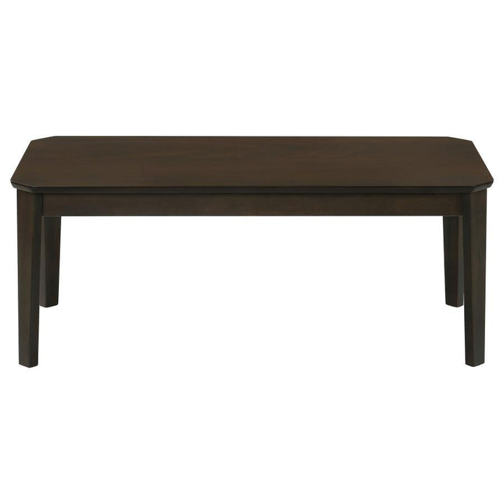 Amaro - 3 Piece Coffee And End Table Set - Dark Brown Table Set modern furniture Contempo Furniture