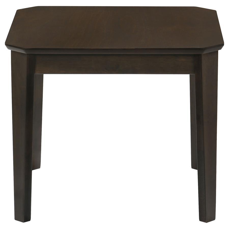 Amaro - 3 Piece Coffee And End Table Set - Dark Brown Table Set modern furniture Contempo Furniture