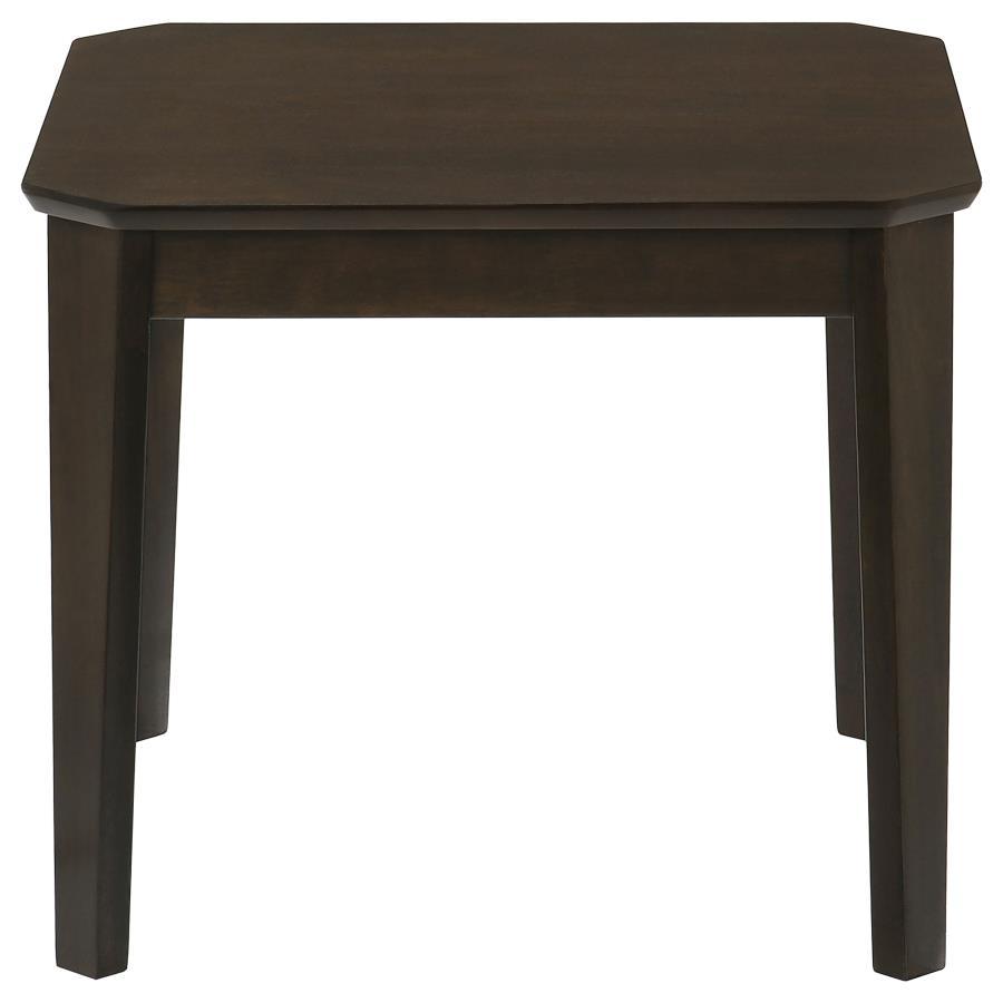Amaro - 3 Piece Coffee And End Table Set - Dark Brown Table Set modern furniture Contempo Furniture