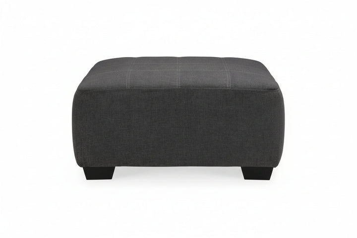 Ambee Oversized Accent Ottoman - Dark Gray Accent Ottoman modern furniture Contempo Furniture