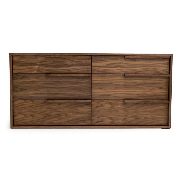 Amberlie - Modern Walnut Dresser