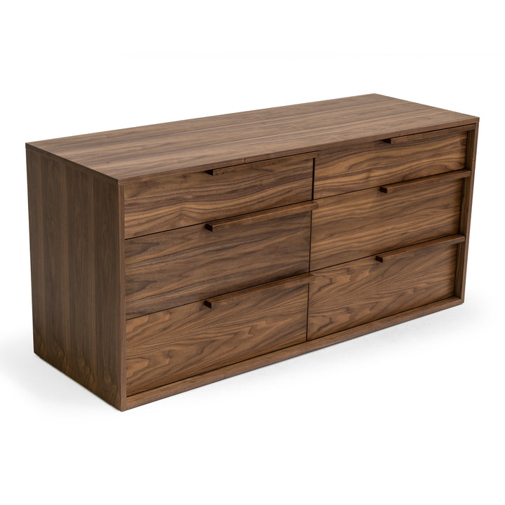 Amberlie - Modern Walnut Dresser