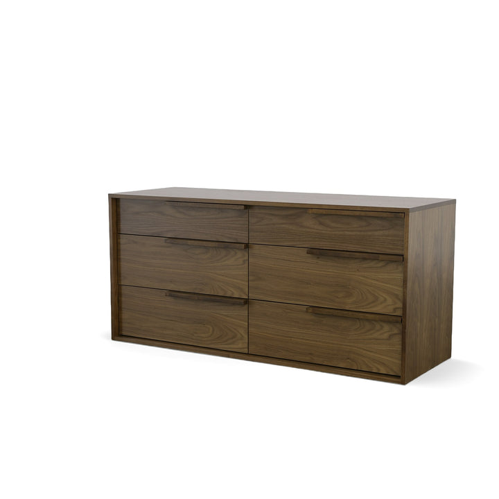Amberlie - Modern Walnut Dresser
