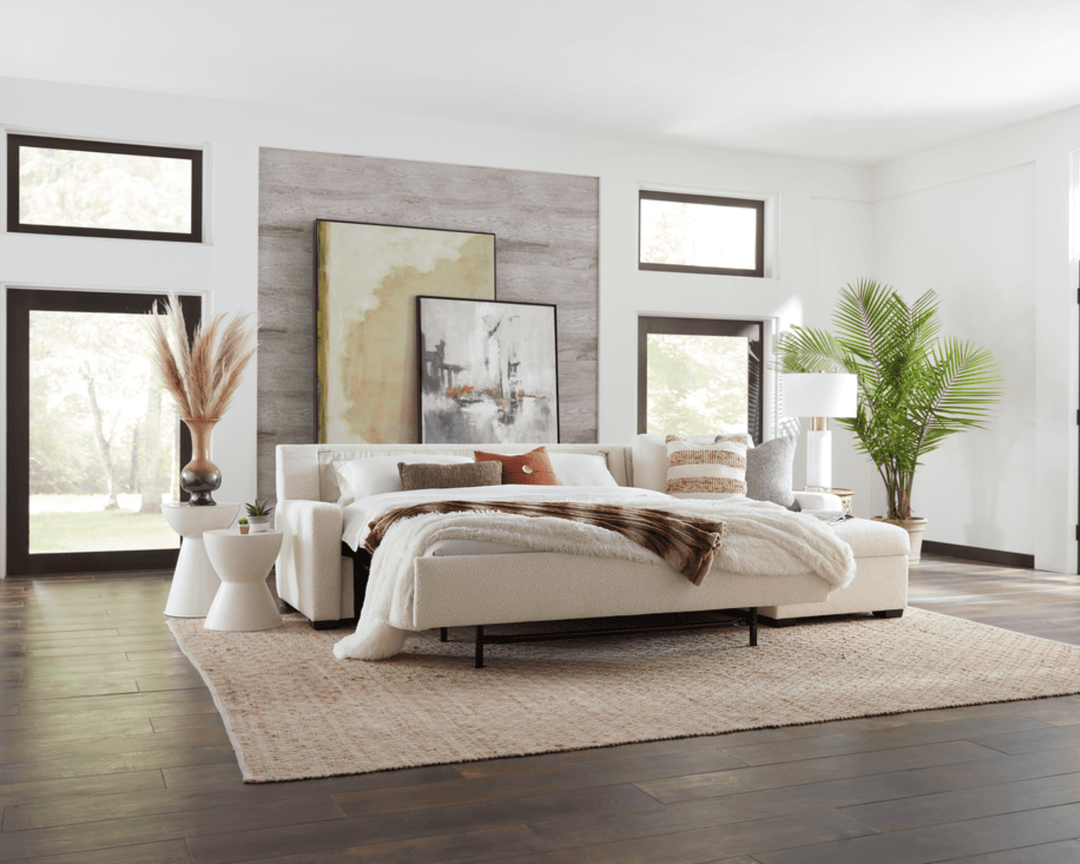 American Leather Lyons Comfort Sleeper Custom Sleeper Sofa modern furniture Contempo Furniture
