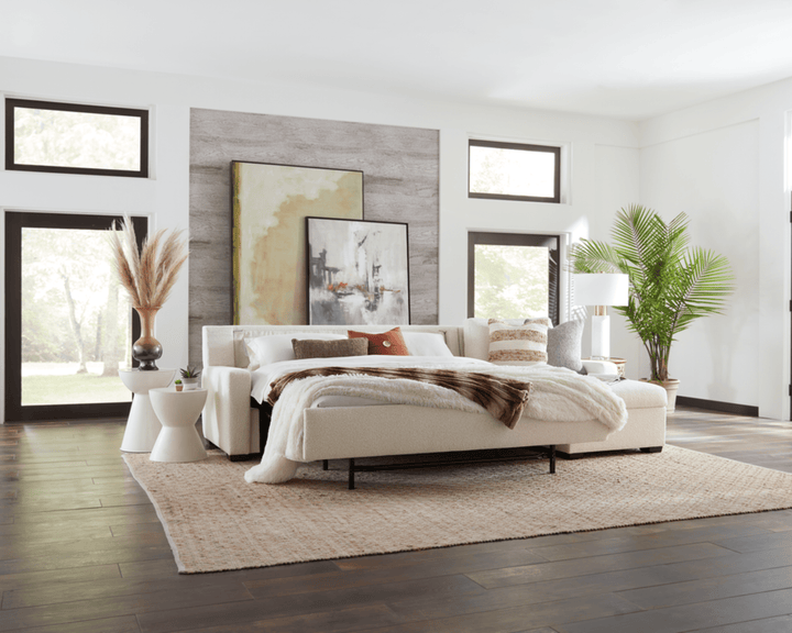 American Leather Lyons Comfort Sleeper Custom Sleeper Sofa modern furniture Contempo Furniture