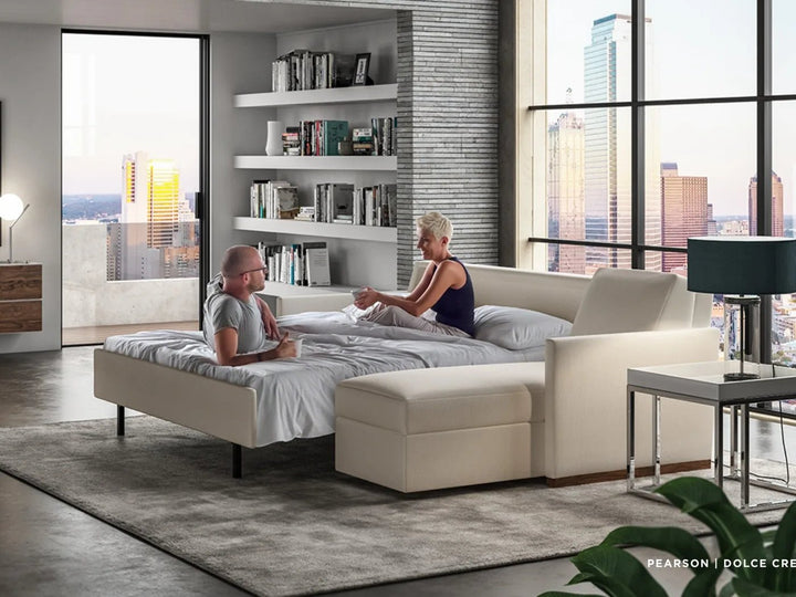 American Leather Pearson Comfort Sleeper Sleeper Sofa modern furniture Contempo Furniture