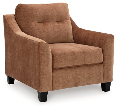 Amity Bay Chair - Orange Arm Chair modern furniture Contempo Furniture