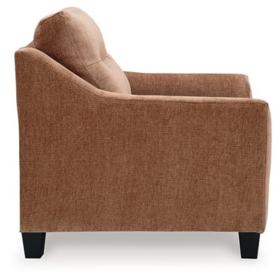 Amity Bay Chair - Orange Arm Chair modern furniture Contempo Furniture
