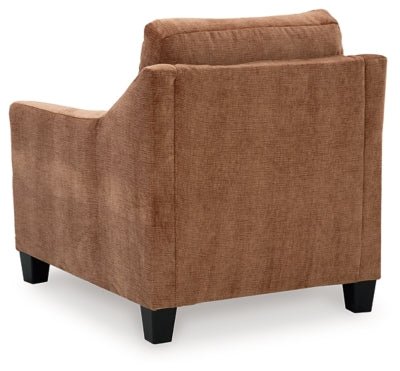 Amity Bay Chair - Orange Arm Chair modern furniture Contempo Furniture
