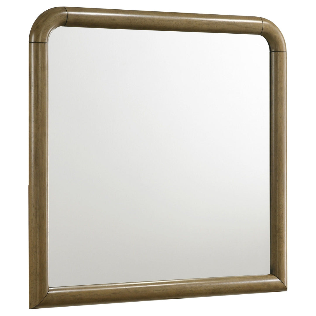 Amsbury - Dresser Mirror - Nutmeg Mirror modern furniture Contempo Furniture