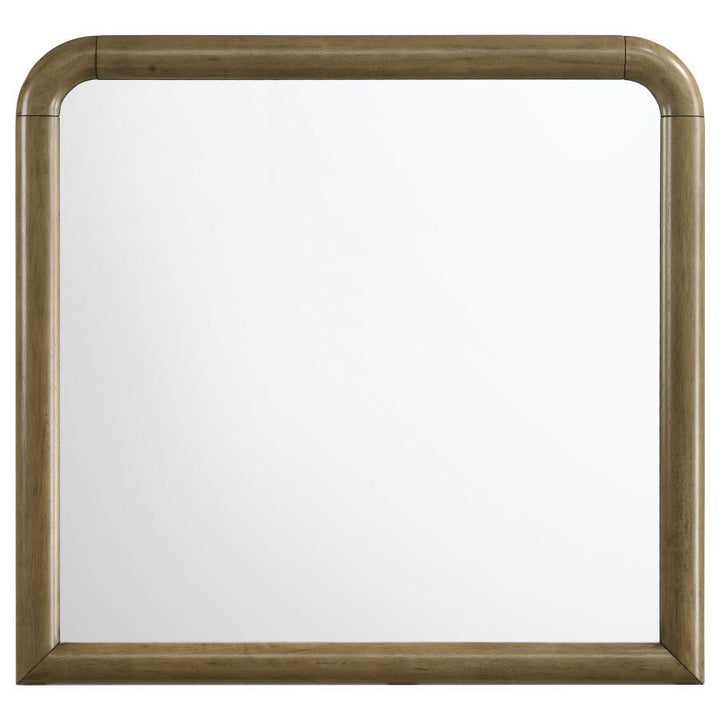 Amsbury - Dresser Mirror - Nutmeg Mirror modern furniture Contempo Furniture