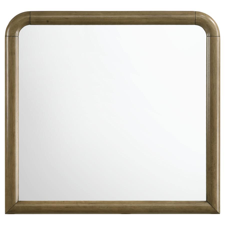 Amsbury - Dresser Mirror - Nutmeg Mirror modern furniture Contempo Furniture