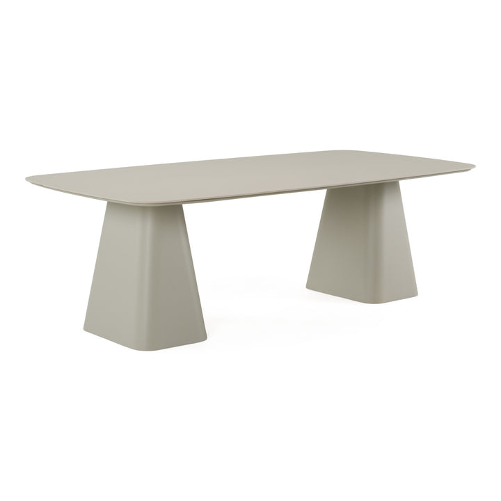Anchor - Outdoor Grey Olefin + Stone 7-Piece Dining Set