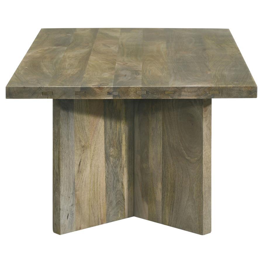 Andando - 2 Piece Coffee And End Table Set - Mango Brown Table Set modern furniture Contempo Furniture