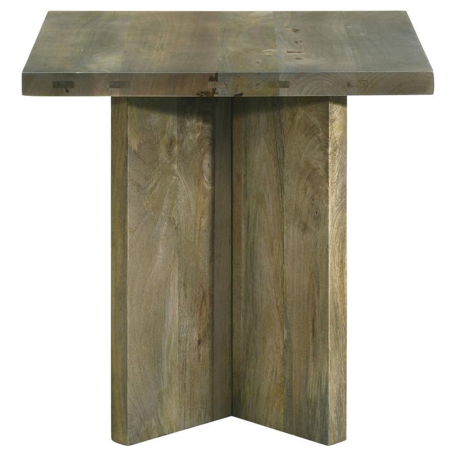 Andando - 2 Piece Coffee And End Table Set - Mango Brown Table Set modern furniture Contempo Furniture
