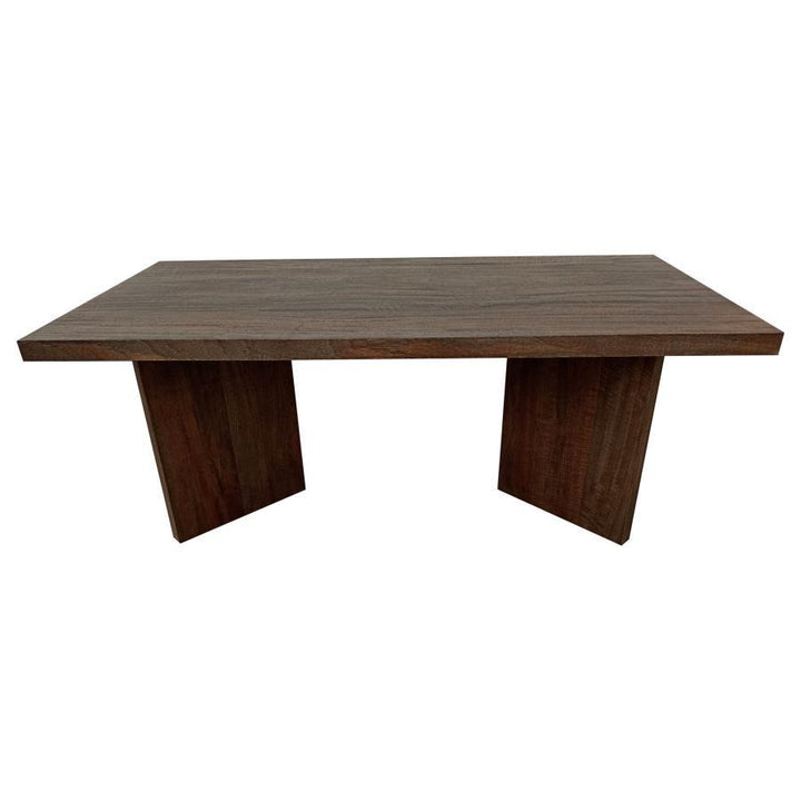 Andando - Rectangular Solid Wood Coffee Table - Mango Brown Coffee Table modern furniture Contempo Furniture