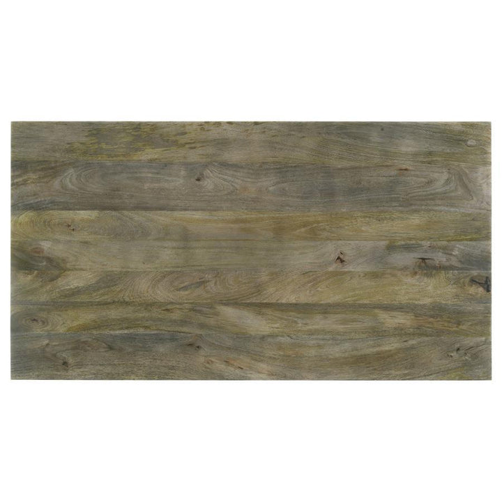 Andando - Rectangular Solid Wood Coffee Table - Mango Brown Coffee Table modern furniture Contempo Furniture