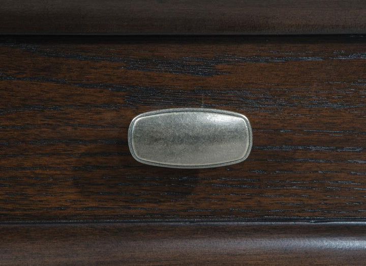 Andover - 1 - Drawer Nightstand Bedside Table - Dark Oak Accent Nightstand modern furniture Contempo Furniture