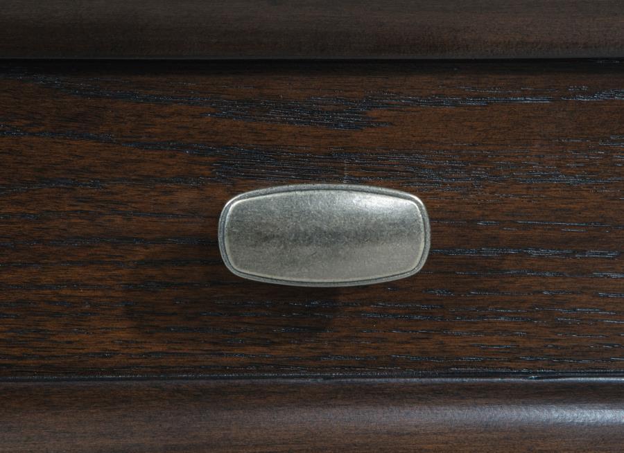 Andover - 1 - Drawer Nightstand Bedside Table - Dark Oak Accent Nightstand modern furniture Contempo Furniture