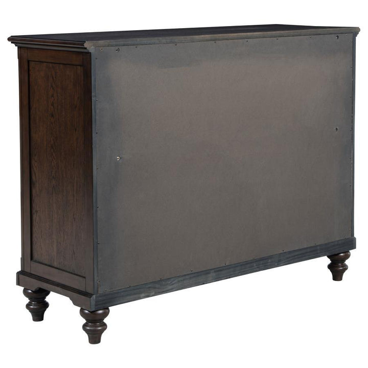 Andover - 8 - Drawer Dresser Cabinet - Dark Oak Dressers modern furniture Contempo Furniture