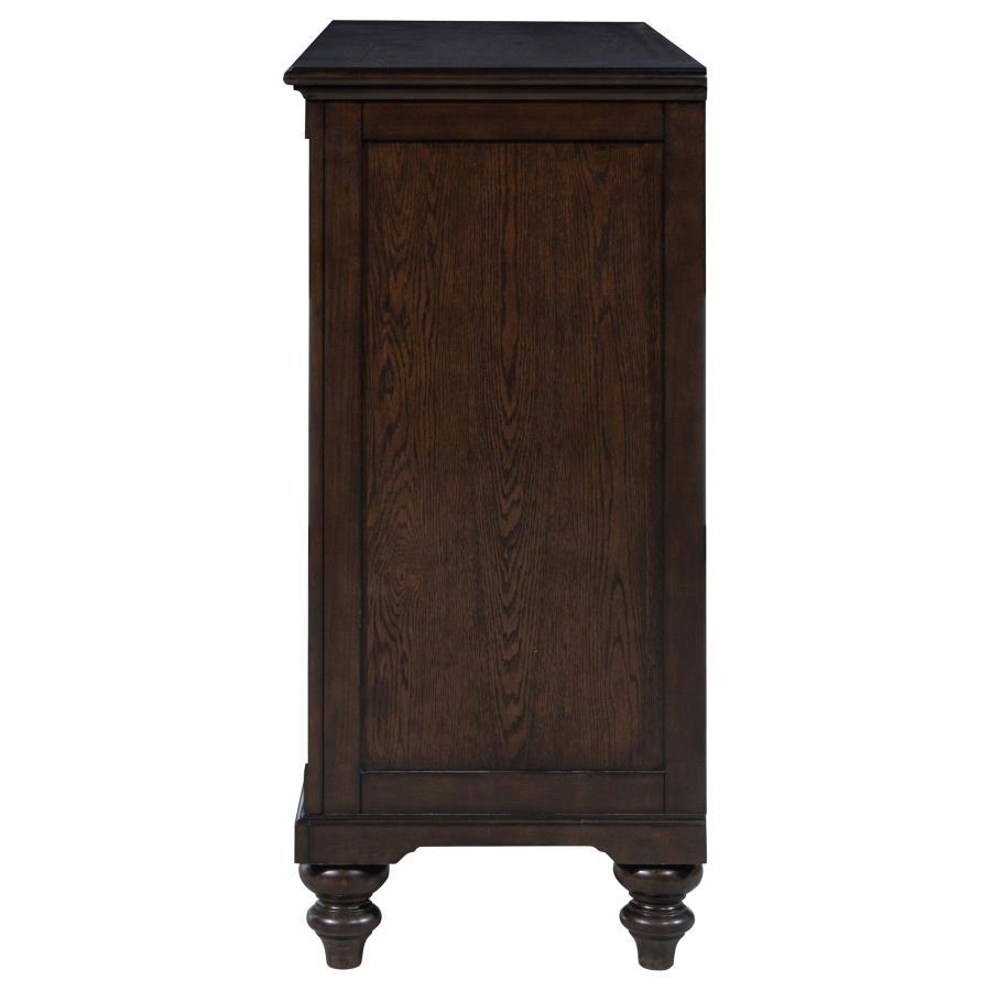 Andover - 8 - Drawer Dresser Cabinet - Dark Oak Dressers modern furniture Contempo Furniture