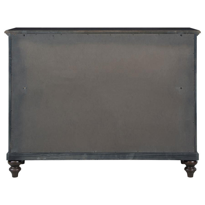 Andover - 8 - Drawer Dresser Cabinet - Dark Oak Dressers modern furniture Contempo Furniture