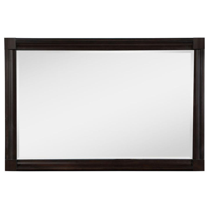 Andover - Dresser Mirror - Dark Oak Mirror modern furniture Contempo Furniture
