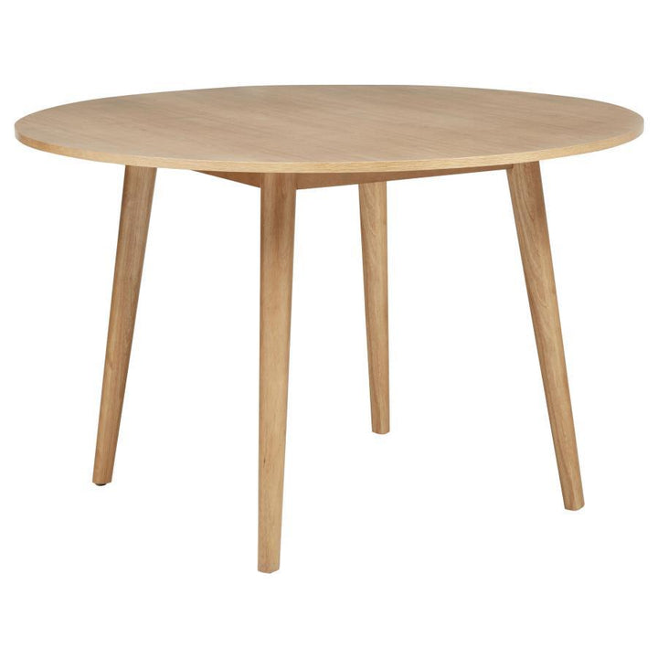 Andrews - 48" Round Wood Dining Room Table - Light Ash Dining Table modern furniture Contempo Furniture