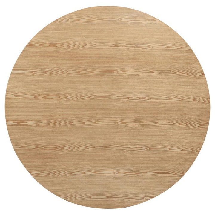 Andrews - 48" Round Wood Dining Room Table - Light Ash Dining Table modern furniture Contempo Furniture