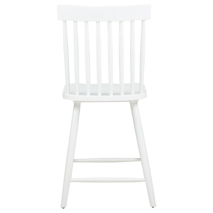 Andrews - Windsor Counter Height Dining Side Chair (Set of 2) - White Chair Set modern furniture Contempo Furniture