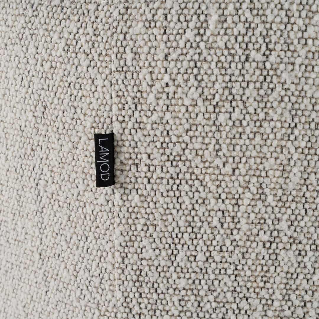 Angie  Modern Beige Fabric Dining Chair