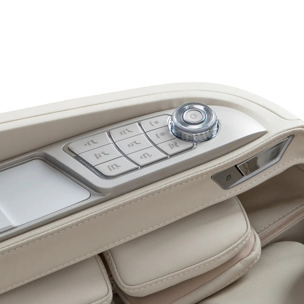 Osaki Ai Apex 5D+4D Duo Massage Chair - armrest detail