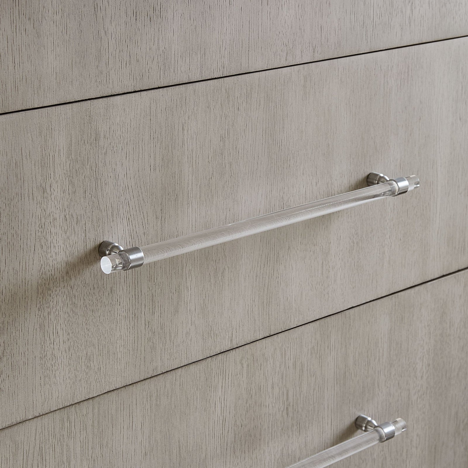 Argento Nightstand in Misty Grey Nightstand modern furniture Contempo Furniture