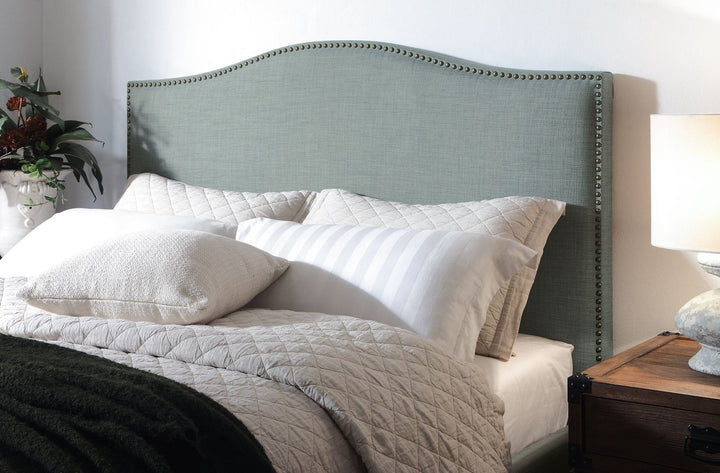 Ariana Upholstered Footboard Storage Bed in Bluebird Bed modern furniture Contempo Furniture