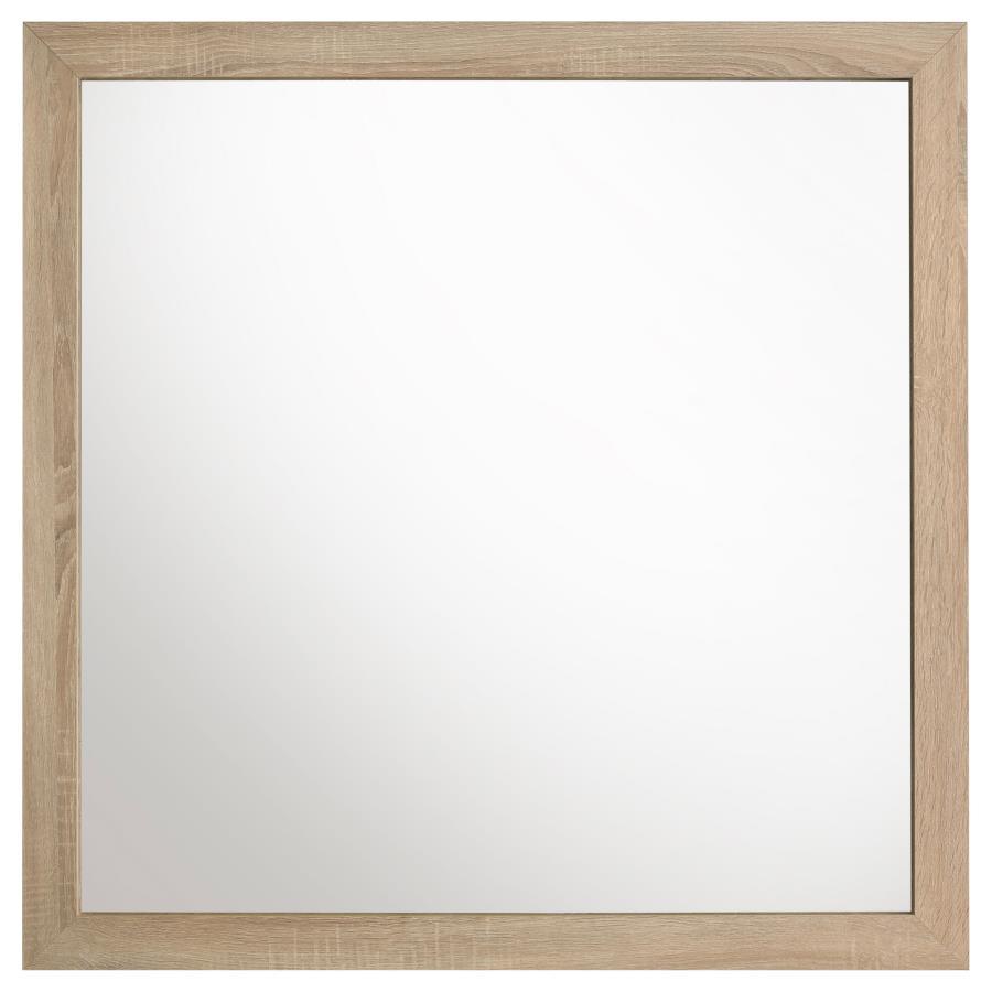 Arielle - Dresser Mirror - Light Oak Mirror modern furniture Contempo Furniture