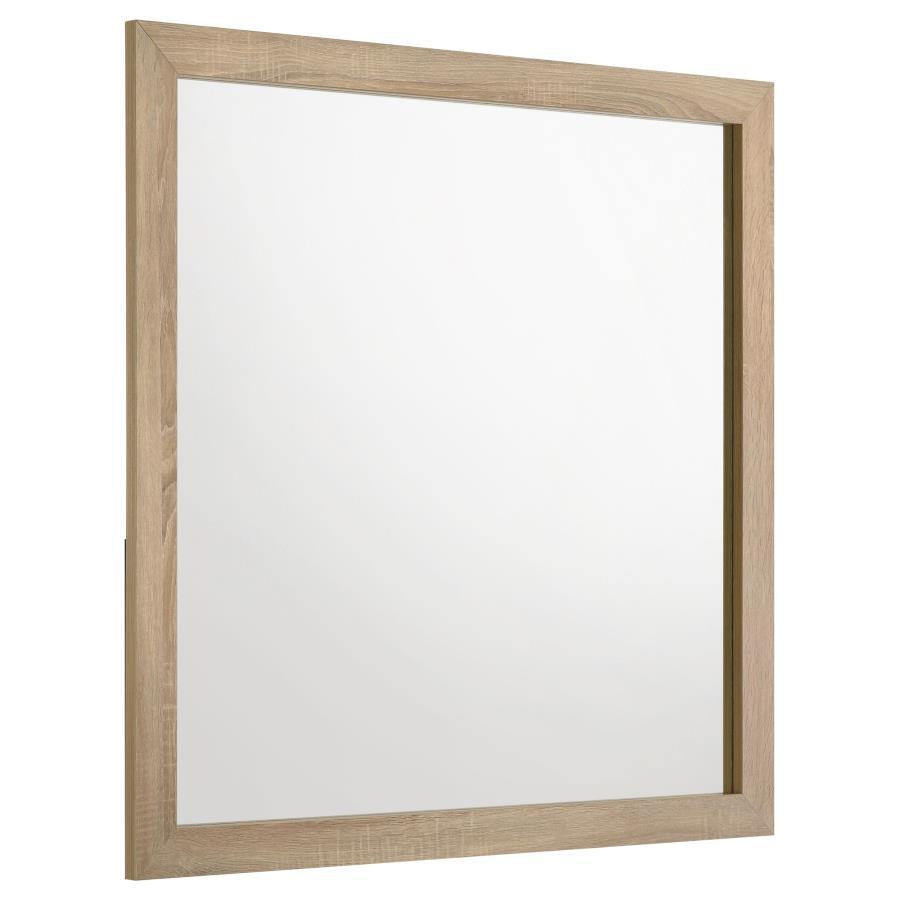 Arielle - Dresser Mirror - Light Oak Mirror modern furniture Contempo Furniture