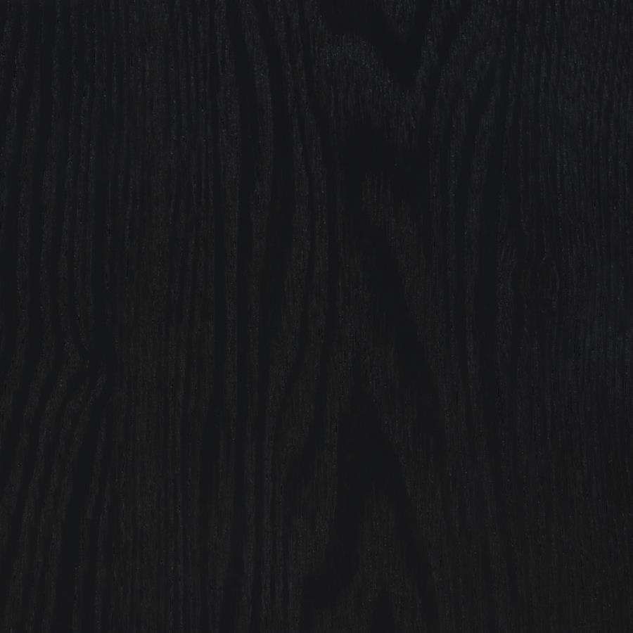 Arika - Leatherette Upholstered Swivel Dining Arm Chair - Black Swivel Chair modern furniture Contempo Furniture