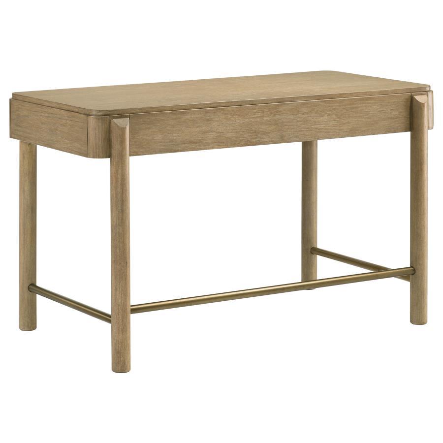 Arini - 2 - Drawer Vanity Desk Makeup Table - Sand Wash Vanity Desk modern furniture Contempo Furniture