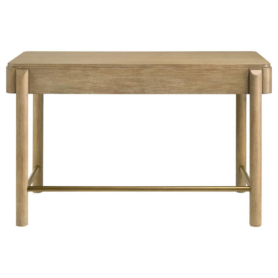 Arini - 2 - Drawer Vanity Desk Makeup Table - Sand Wash Vanity Desk modern furniture Contempo Furniture