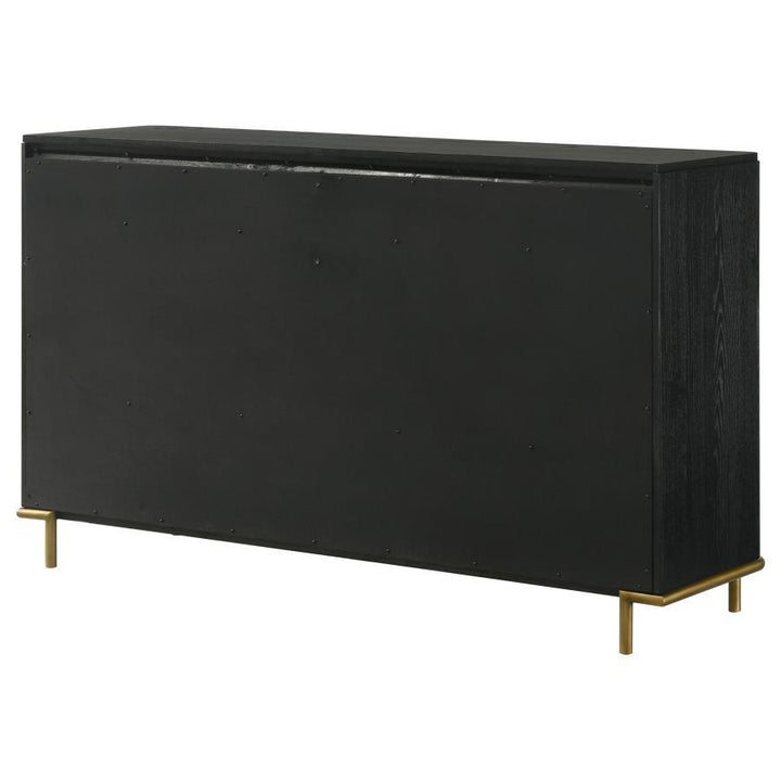 Arini - 8 - Drawer Dresser - Black Dressers modern furniture Contempo Furniture