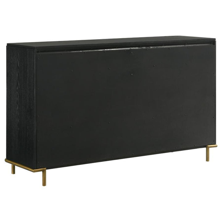 Arini - 8 - Drawer Dresser - Black Dressers modern furniture Contempo Furniture