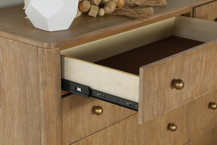 Arini - 8 - Drawer Dresser - Sand Wash Dressers modern furniture Contempo Furniture
