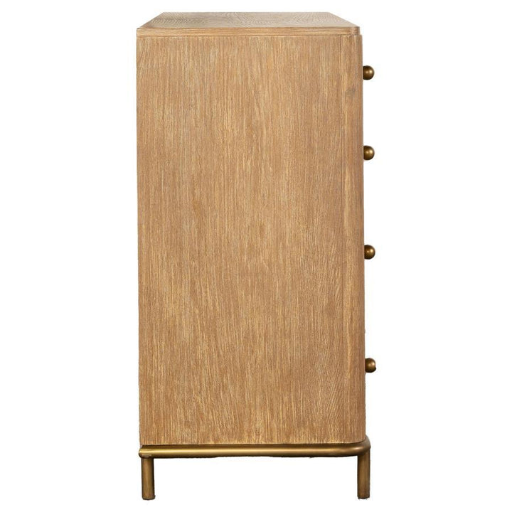 Arini - 8 - Drawer Dresser - Sand Wash Dressers modern furniture Contempo Furniture